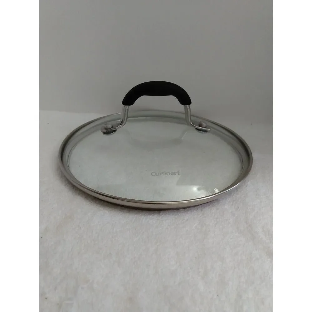 Cuisinart Sauce Pan Fry Pan Skillet Replacement Glass Lid‎ 7